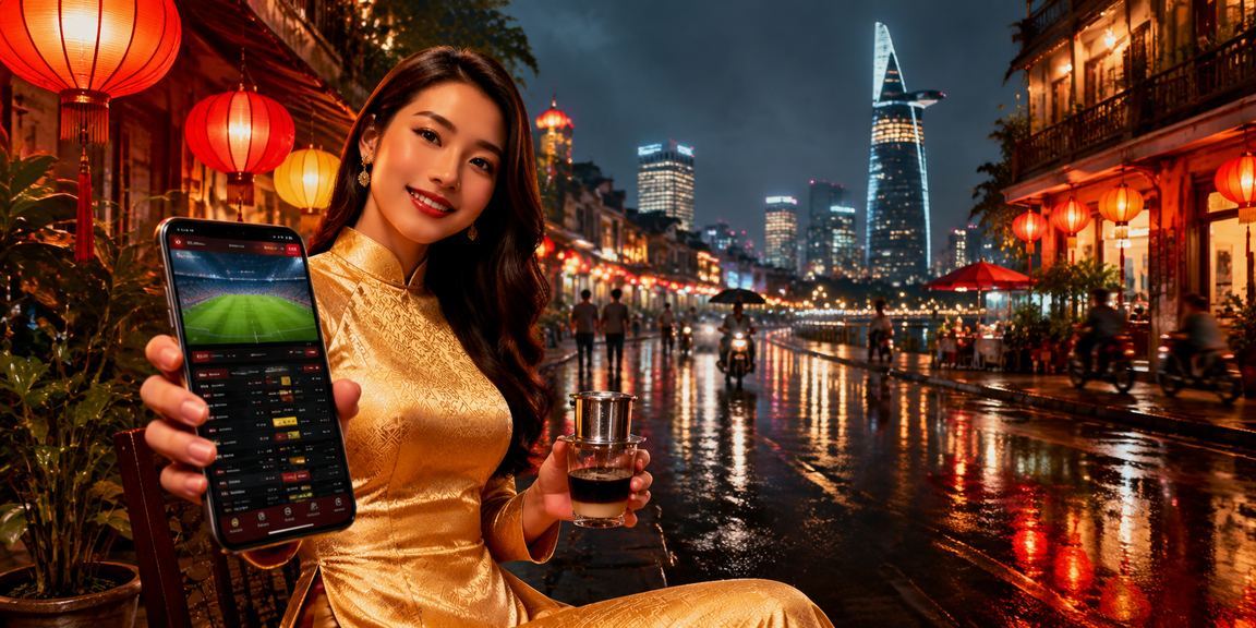 Người dùng tại TP.HCM xem trực tiếp bóng đá và theo dõi cược thể thao trên điện thoại